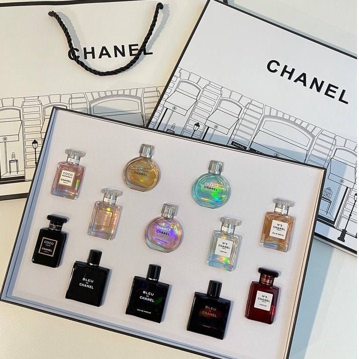 Chanel Mini Perfume 12in1 Gift Set (WPB) PERFUME LEGEND Take App - The Scents Lab