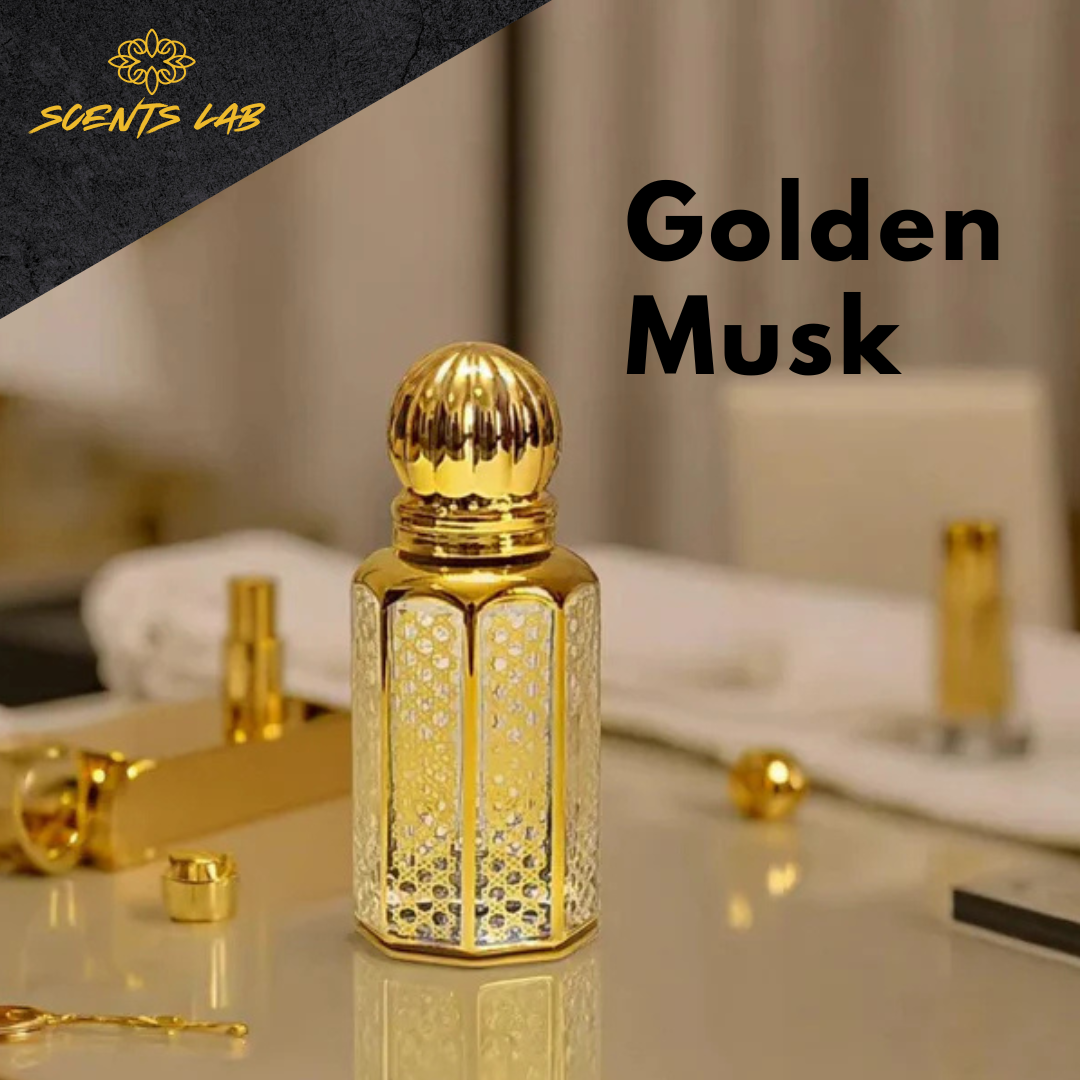 Golden Musk Attar 12ML - 1 Tola