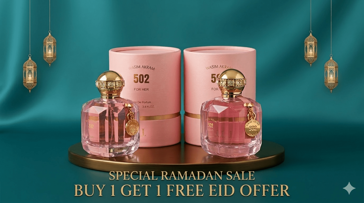 WASIM AKRAM 502 FOR HER (Buy 1 Get 1 Free) - The Scents Lab
